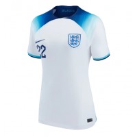 England Jude Bellingham #22 Replica Home Shirt Ladies World Cup 2022 Short Sleeve